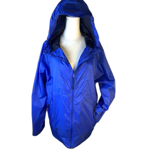 REI Rain Jack & Pants Lite Wt/Waterproof Men Sz M Royal Blue 2 Packable Pouches - Picture 1 of 14
